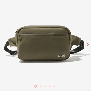 Obe belt bag from FabFitFun box in olive green